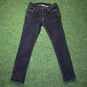 Buffalo David Button Slim / Ash Men's Blue Jeans 32X30 R5